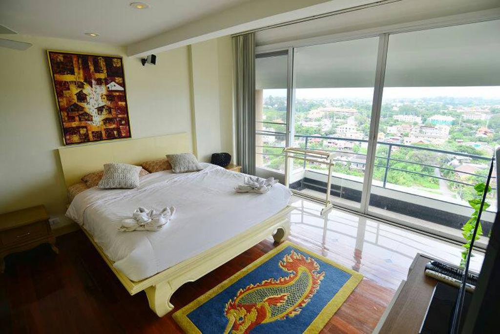 Penthouse Galare Thong Tower Lägenhet Chiang Mai Rum bild